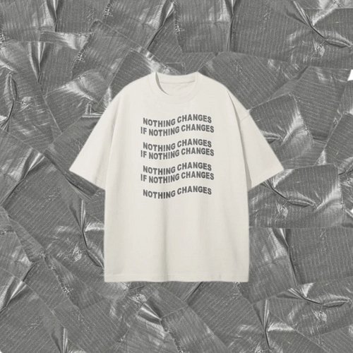 nothing changes tee
unisex