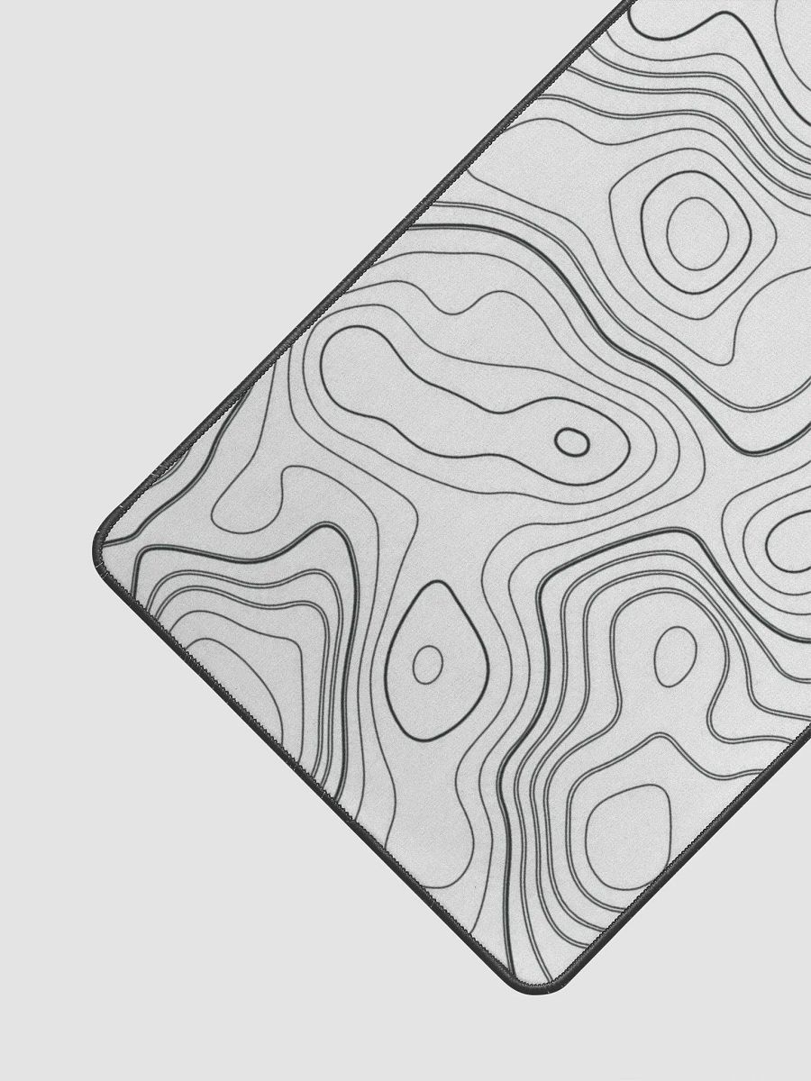 White Topo Mousepad product image (3)