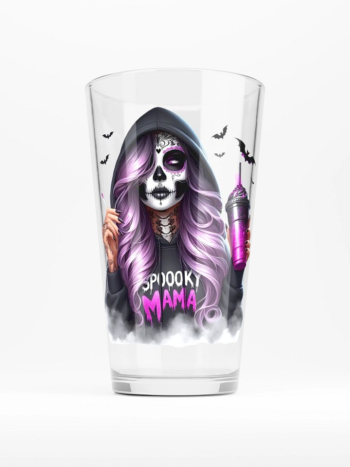Spooky Mama Shaker Pint Glass product image (1)