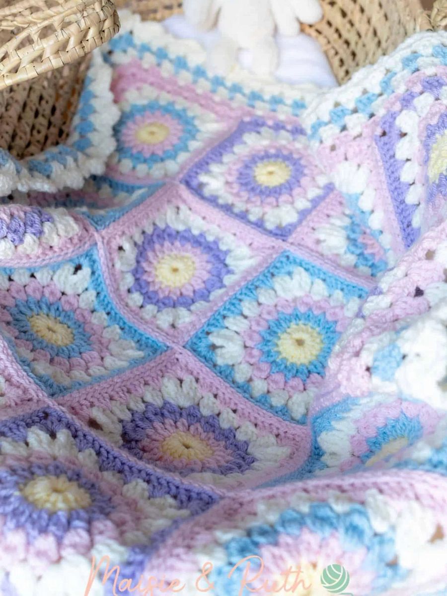 Crochet Pattern: Paisley Baby Blanket product image (5)