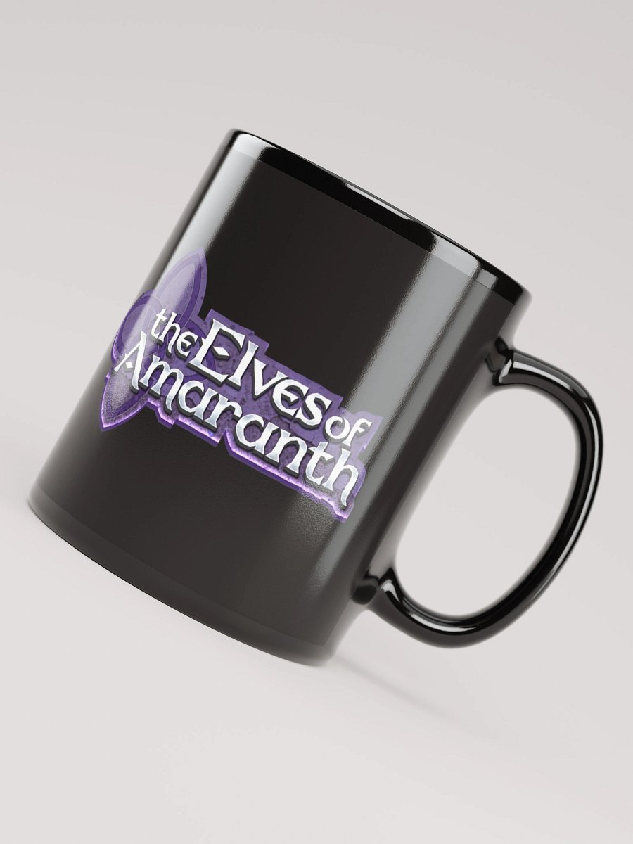"The Elves of Amaranth" Black Mug product image (4)