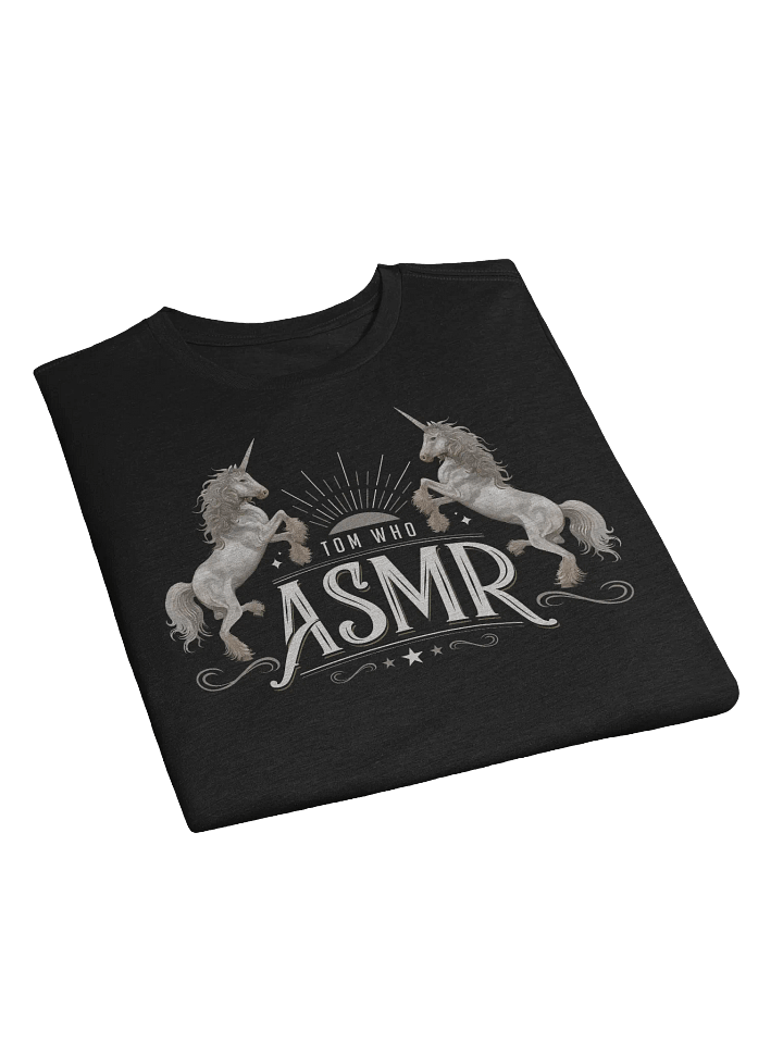 ASMR Unicorns / Dark Fitted Tee product image (2)