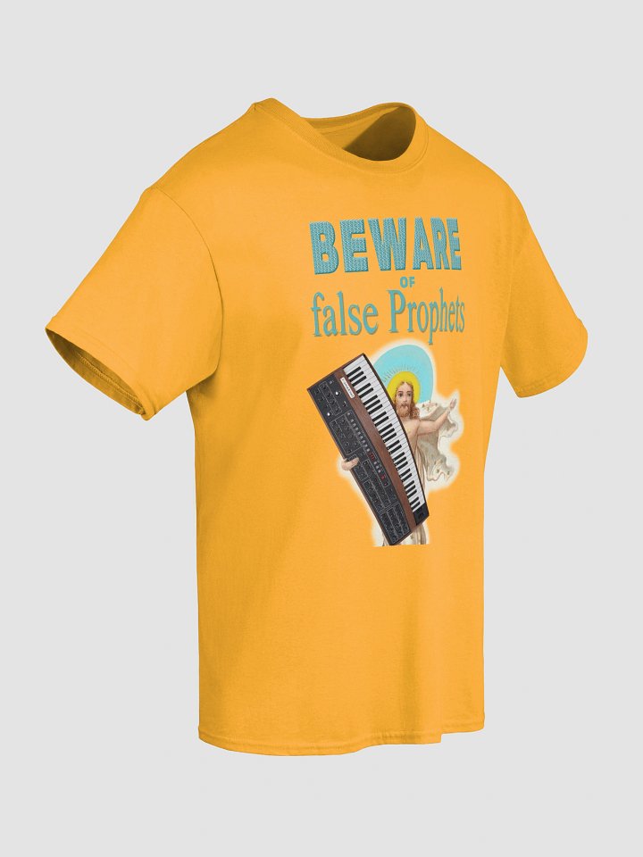 Beware of false Prophets, by Frank Fonik, Techno EDM Unisex t-shirt product image (22)