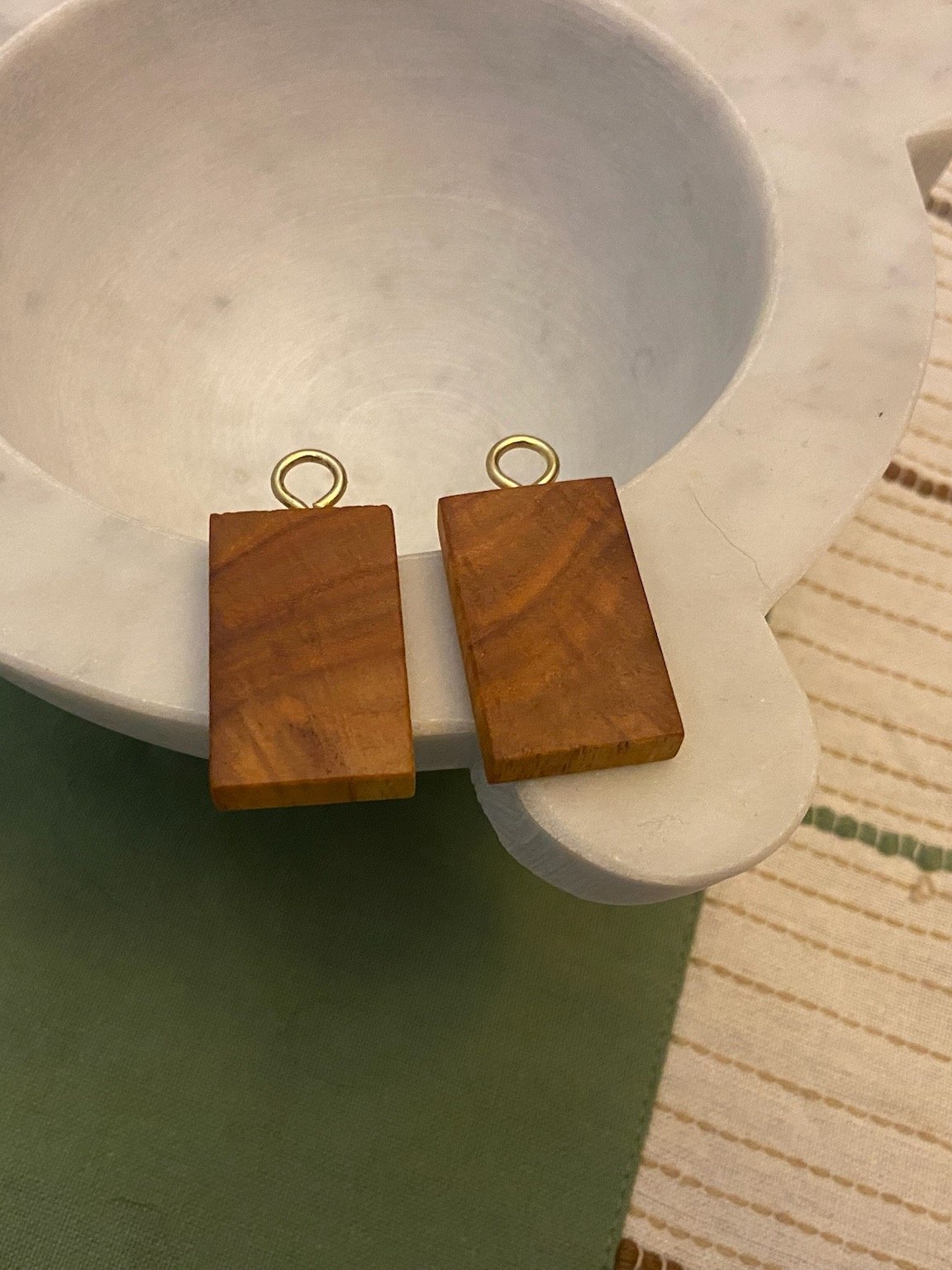 Canary Wood Pendant (1 each order) product image (1)