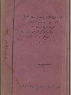 الروضة البهية في فضائل دمشق المحمية ( نسخة عام 1911 ) product image (1)
