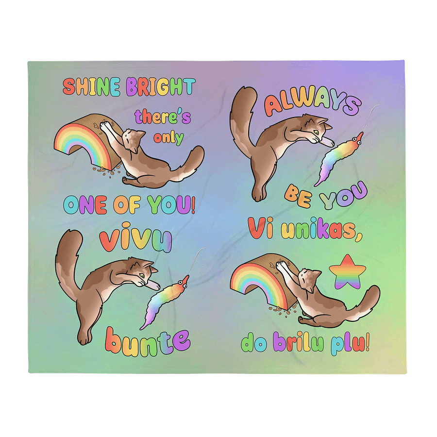 Twix Pride Blanket/Tviksa Fiera Kovrilo product image (1)
