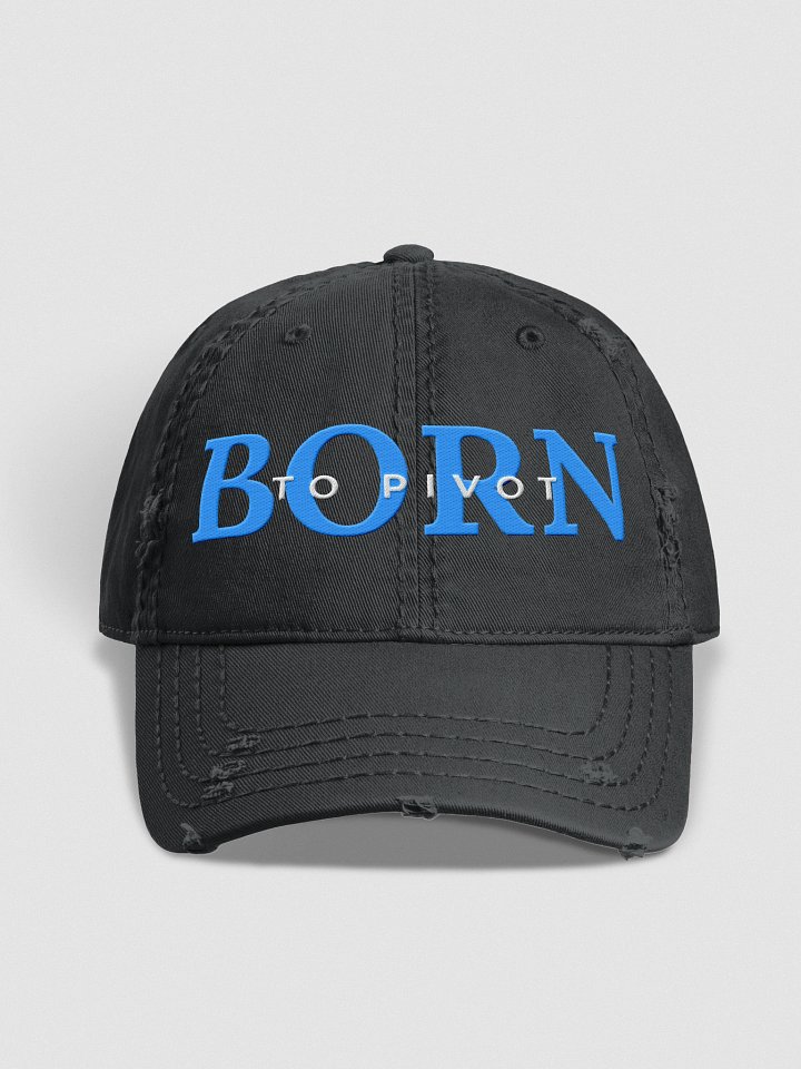 Born to Pivot Manifesting Generator Hat (Black & Navy) product image (1)