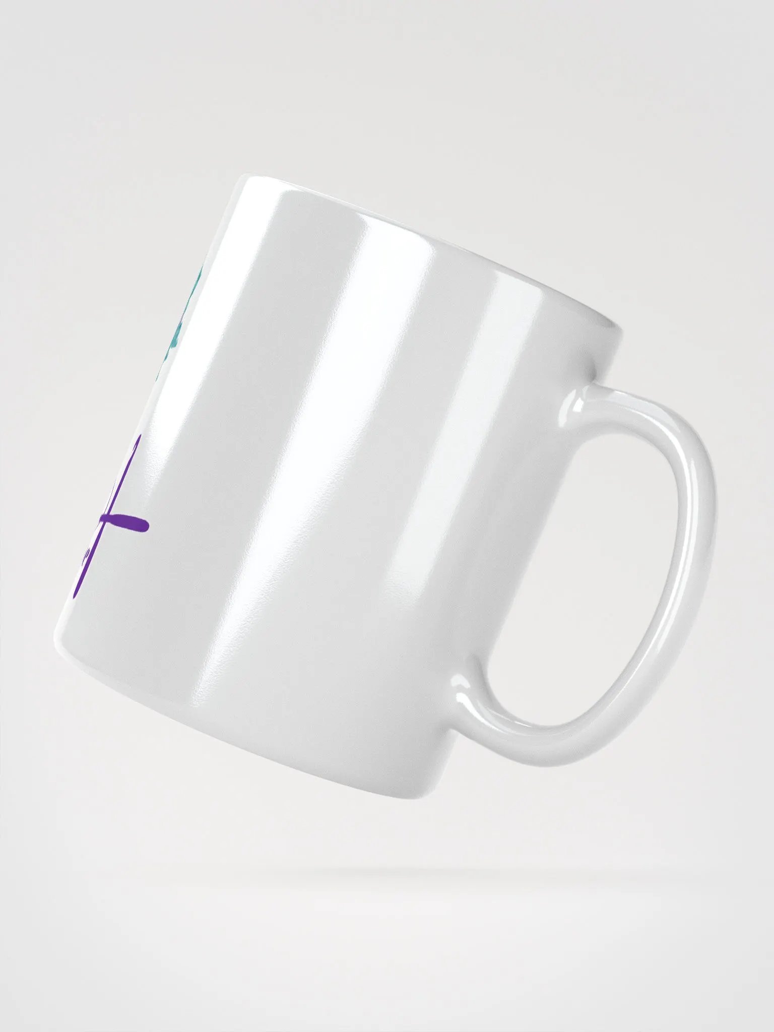 Blessed2Crochet White Logo Mug product image (4)