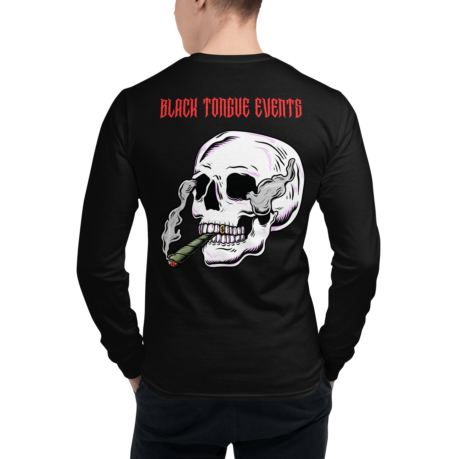 Blood Red Gothic Long Sleeve Shirt product image (1)