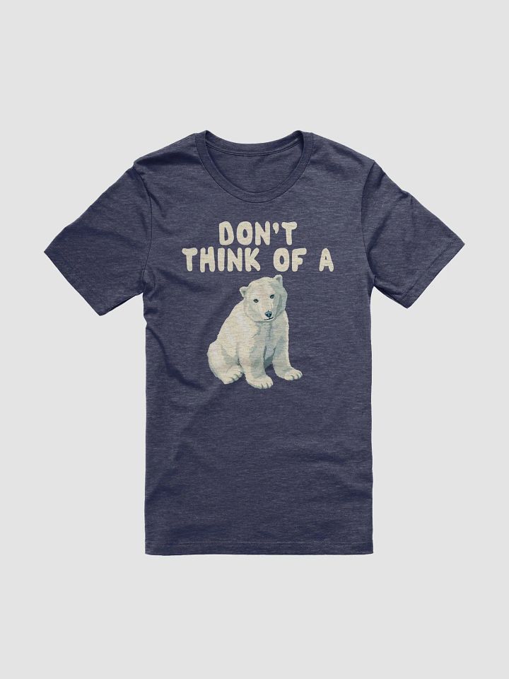 Don't Think Of A White Bear - Cognitive Bias T-Shirt product image (2)