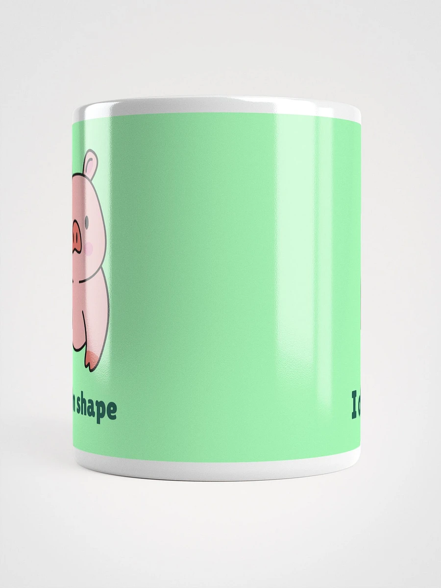 Adorable Pig Coffee Mug: I'm in Shape, I Chose Round | Perfect Gift for Pig Lovers! product image (9)