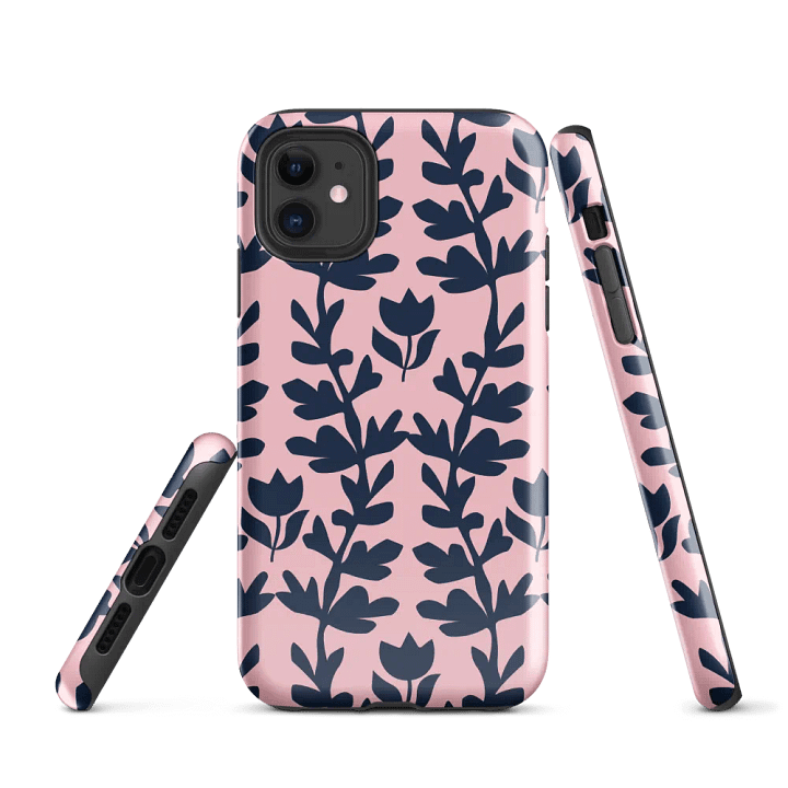 Floral Symmetry iPhone® Tough Case product image (1)