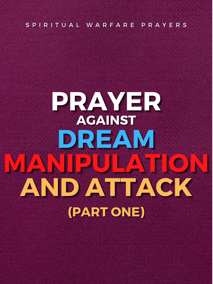 Prayer Against Dream Manipulation Part 1 product image (1)