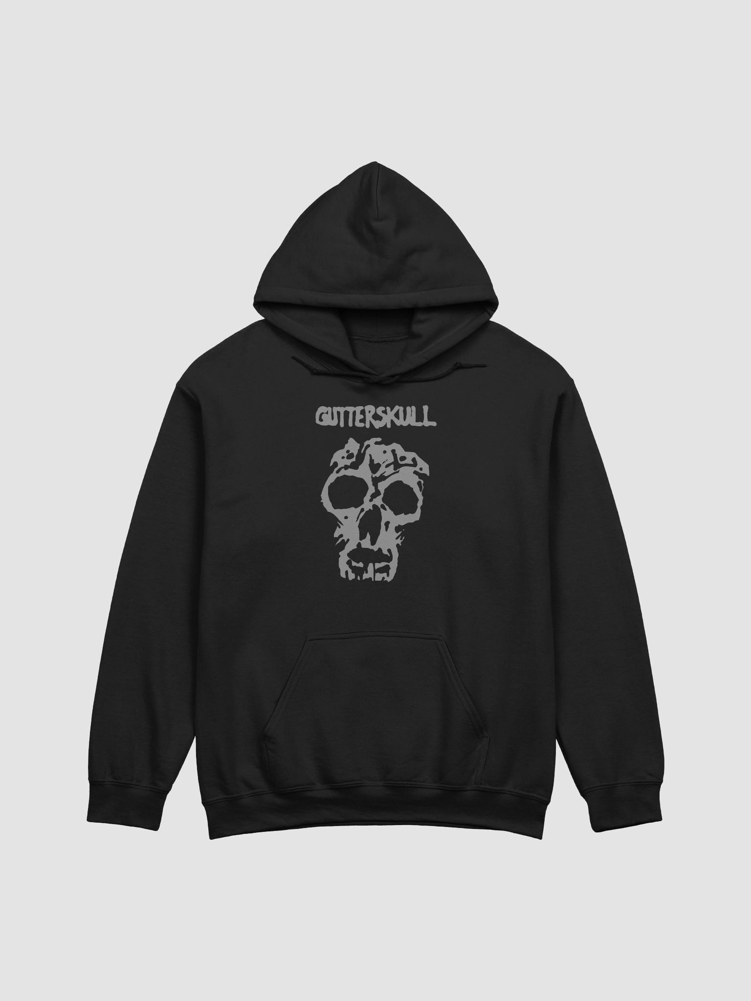 GutterSkull w. Logo Hoodie product image (1)