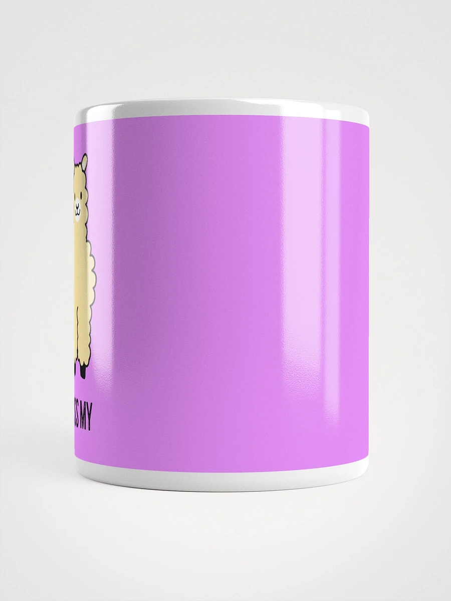 Alpacass Coffee Mug | 11oz & 15oz Variants | Cute Alpaca Face & Cheeky Rear Design | Kiss My Funny Novelty Cup product image (9)