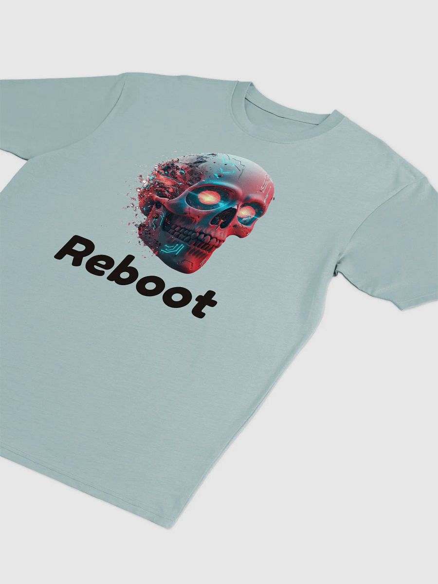 Glowing Reboot Skull Premium Tee product image (18)