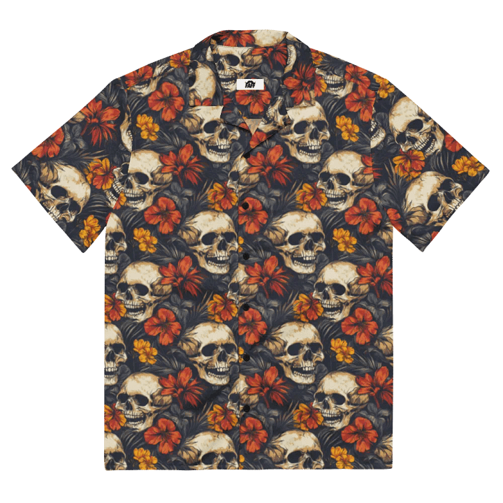 Hawaiian Shirt - Halloween Skulls product image (2)