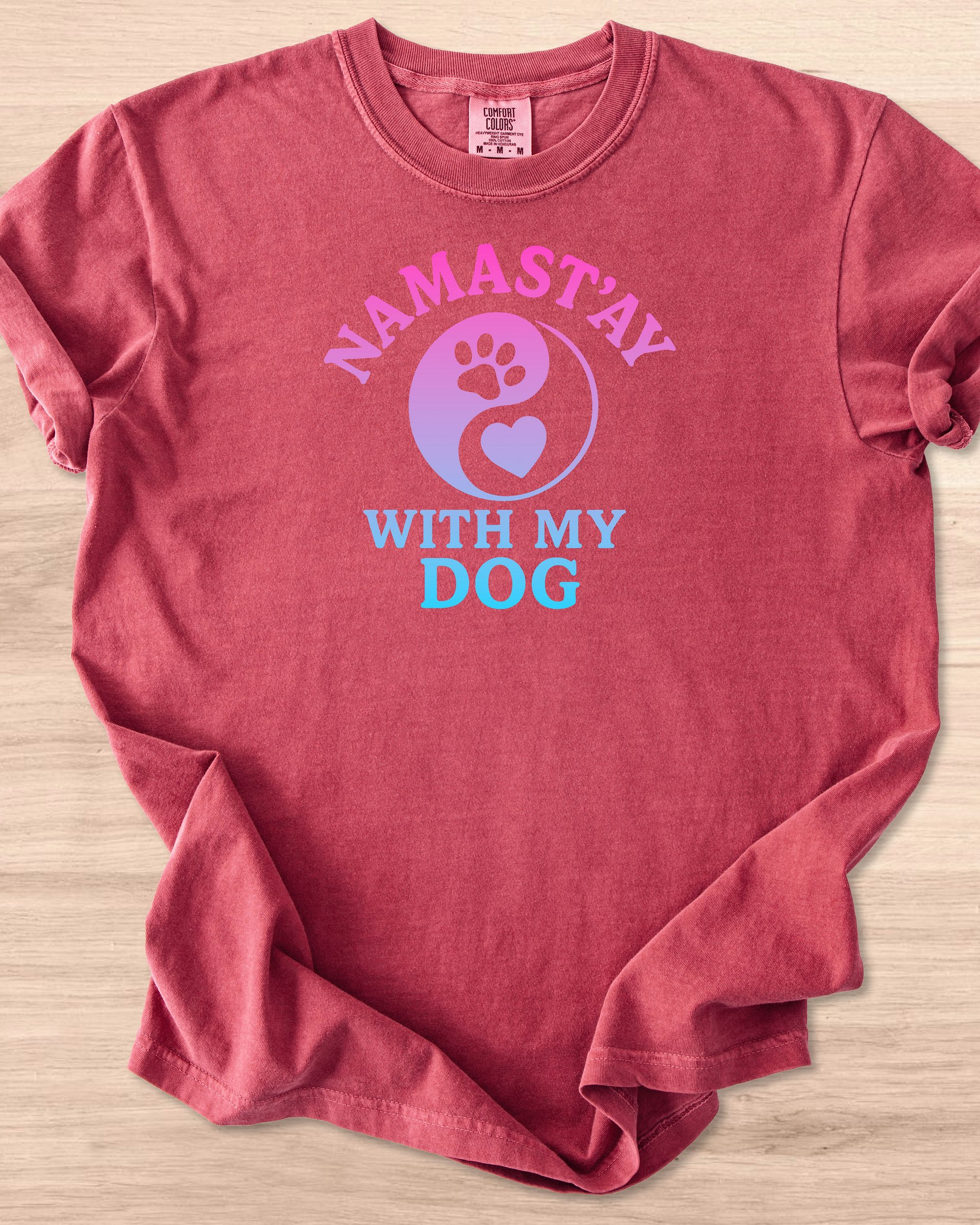 Namast'ay with My Dog Tee product image (15)