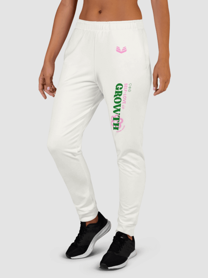 Self-Love Is Growth Joggers - Light Beige product image (2)