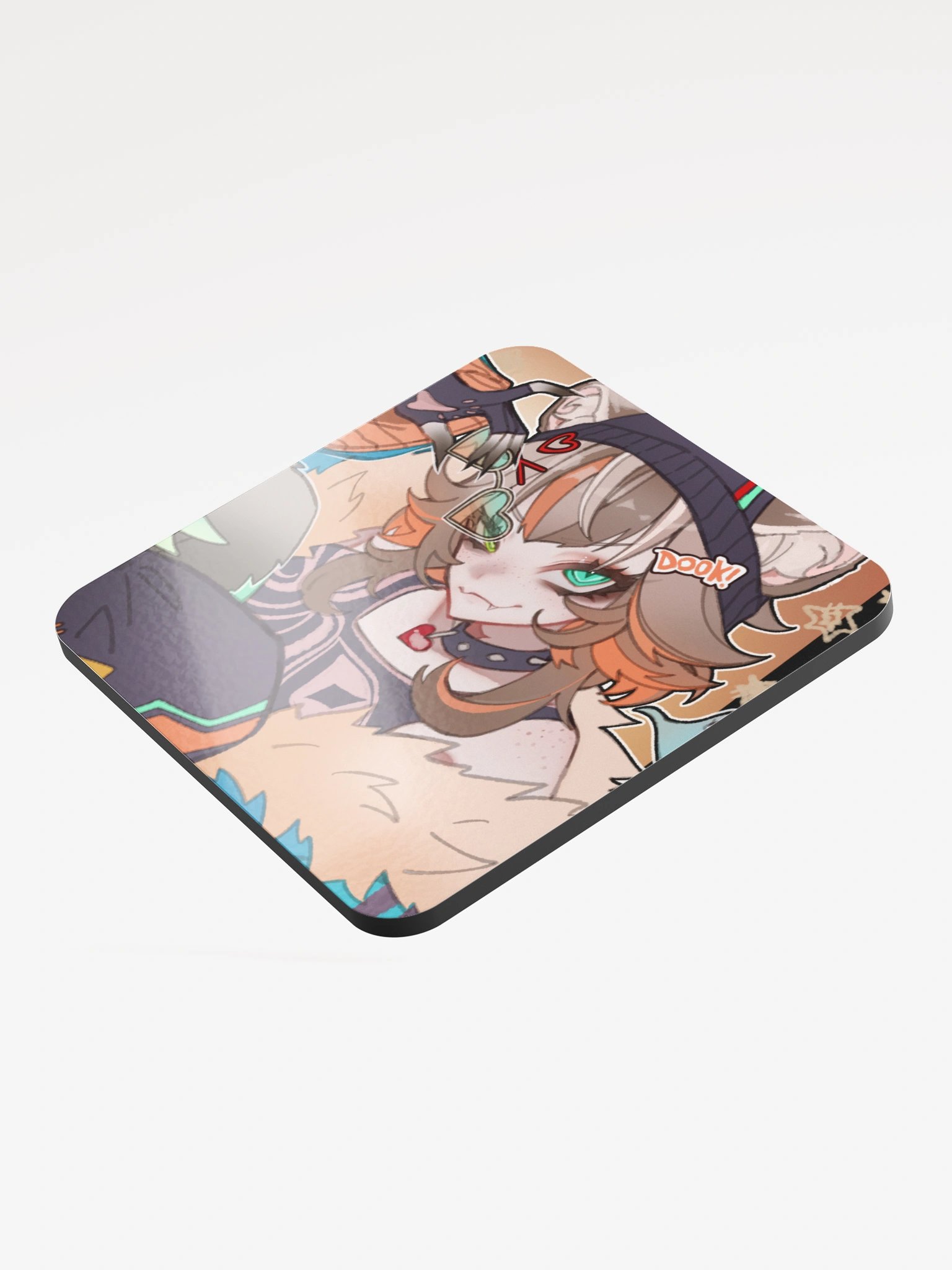 Ferret in the box coaster product image (3)