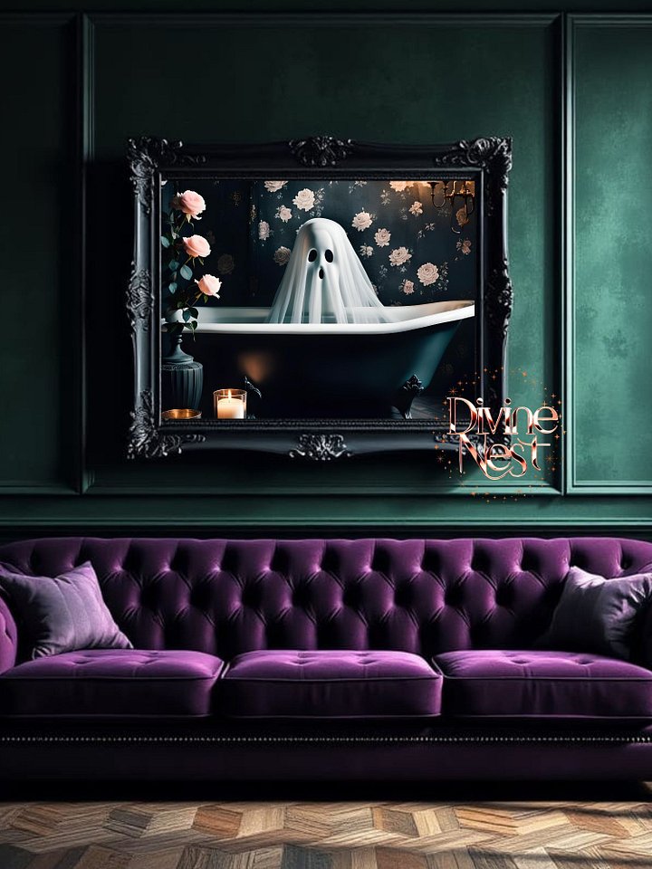 Ghost paining wall art home decor print poster product image (1)