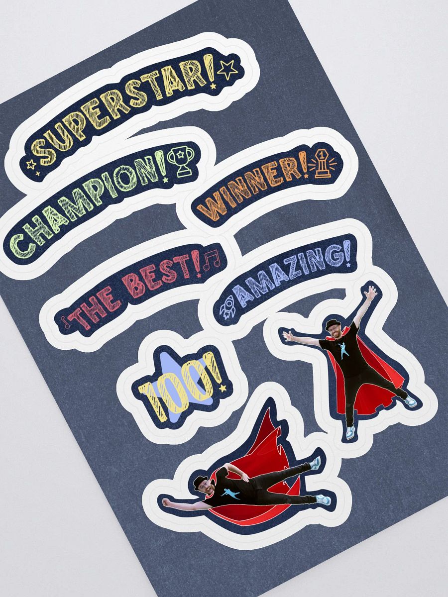 Superstar Sticker Sheet | DJ Raphi product image (1)
