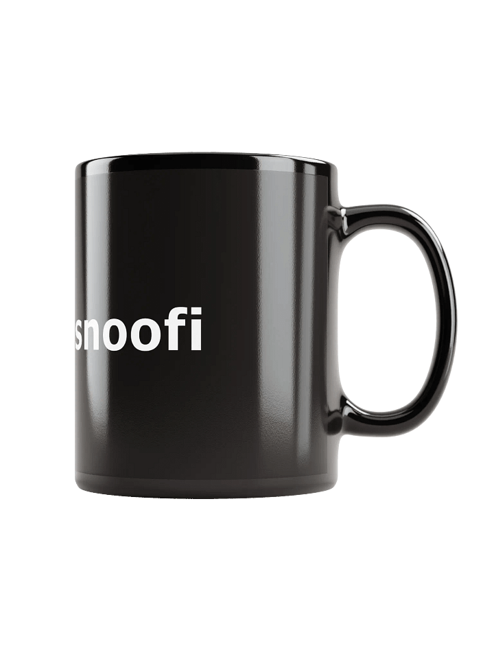 r/snoofi Coffee Mug (Black) product image (1)