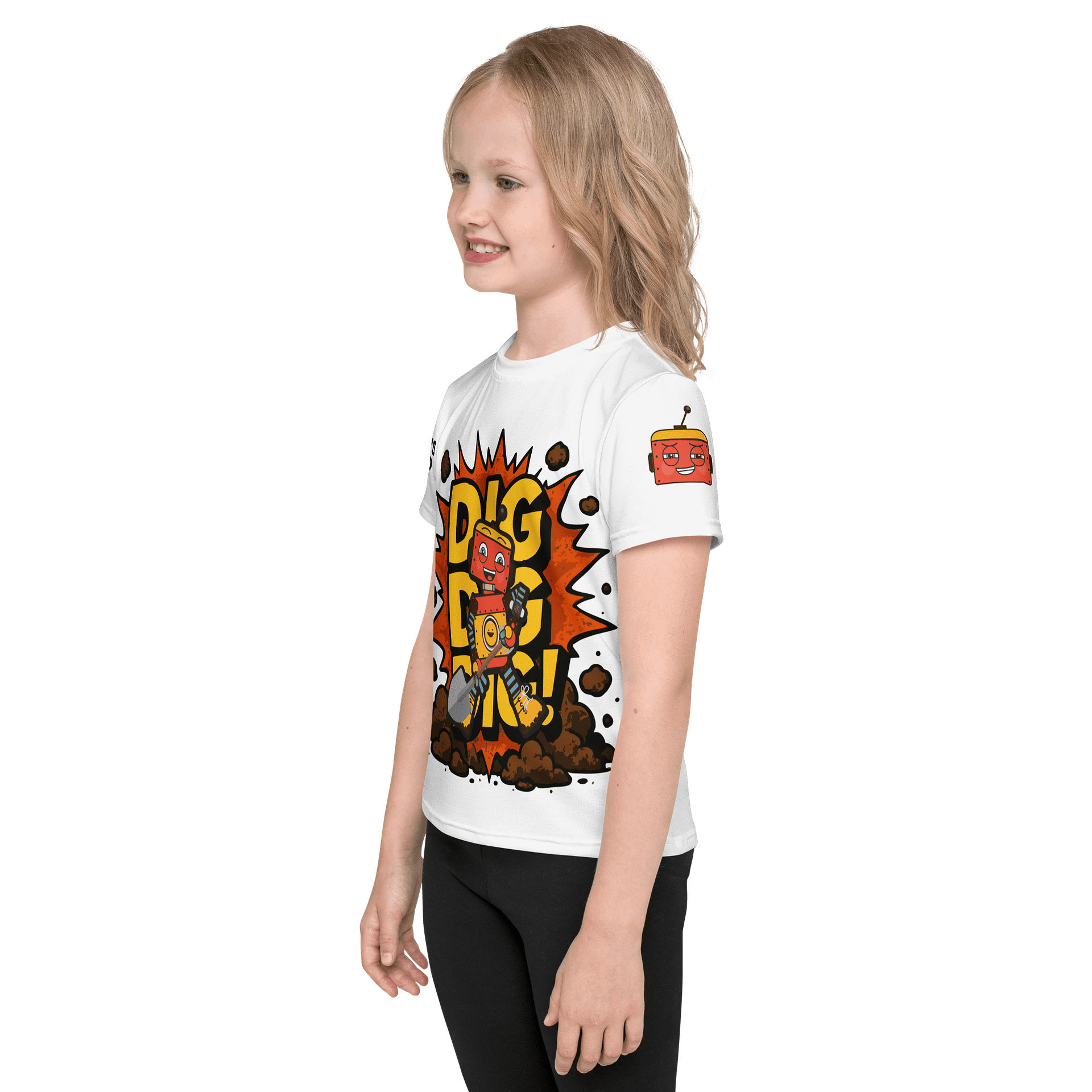 Rusty’s Big Dig Burst Tee product image (3)