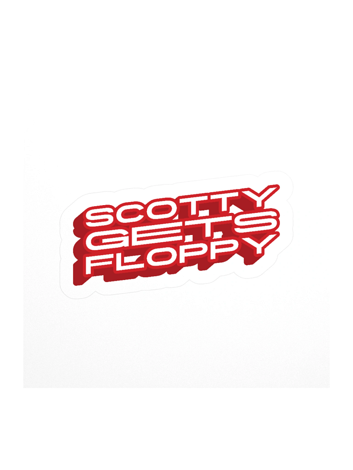 Red Popout Sticker product image (1)