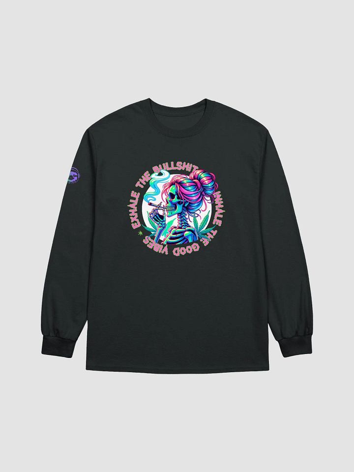 EXHALE -INHALE LONG-SLEEVE T SHIRT product image (2)