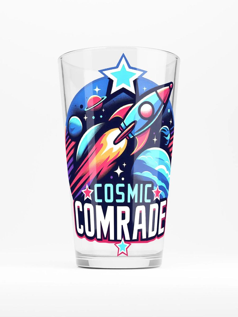 Cosmic Comrade Pint Glass product image (1)