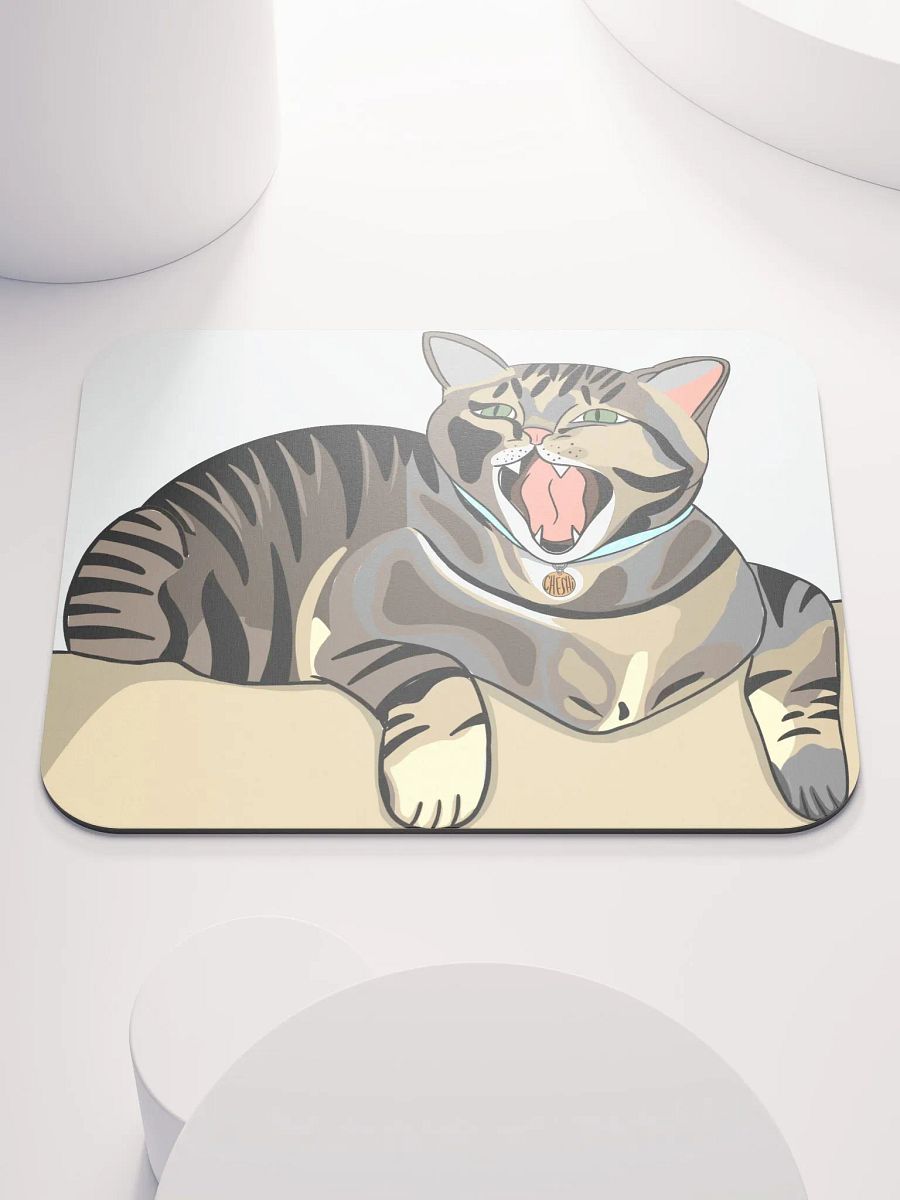 Yawning Cheshire Mouse Pad product image (1)