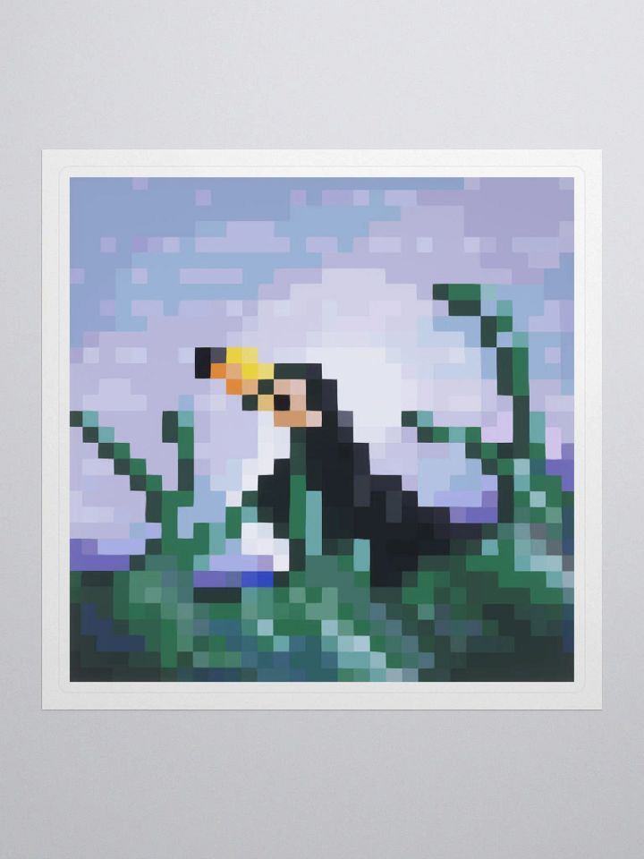A Toucan Sunset Sticker | Pirates SMP product image (1)