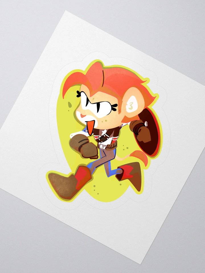 Ah'lina "Captain America" Sticker product image (2)