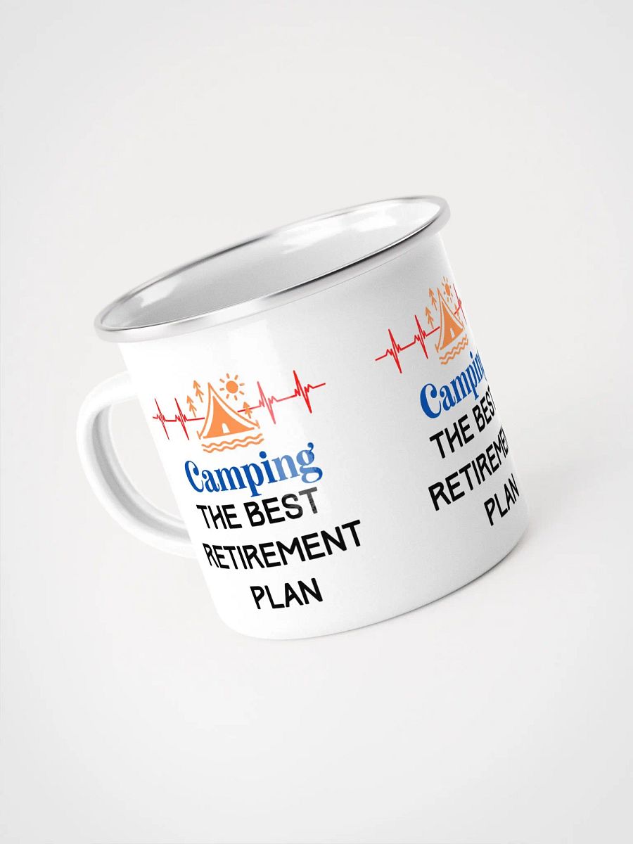 Camping Awaits Enamel Mug product image (3)