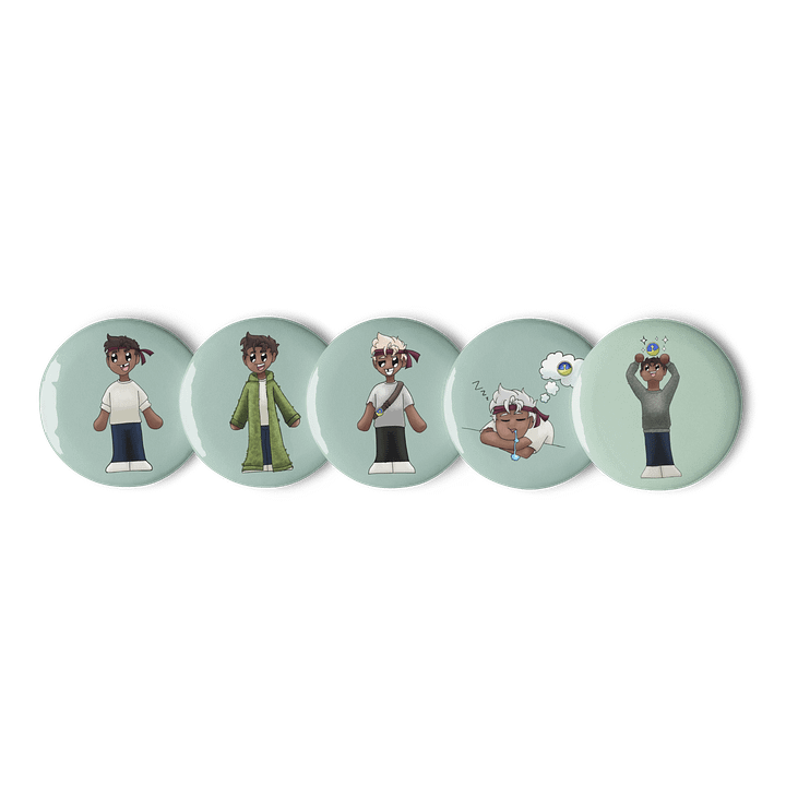 Tiny BDubs Pin Set product image (1)