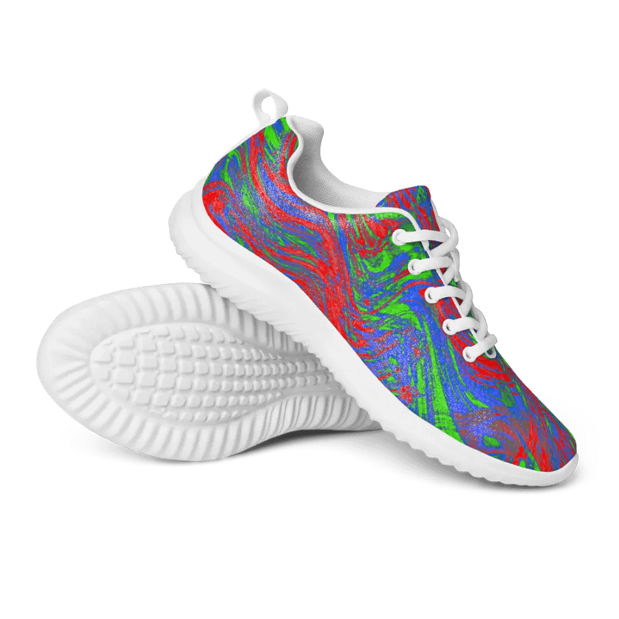 Vibrant Swirl Men's Athletic Shoes product image (10)