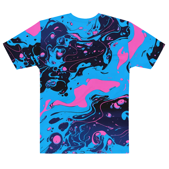Vibrant Marbled Men's T-Shirt product image (1)
