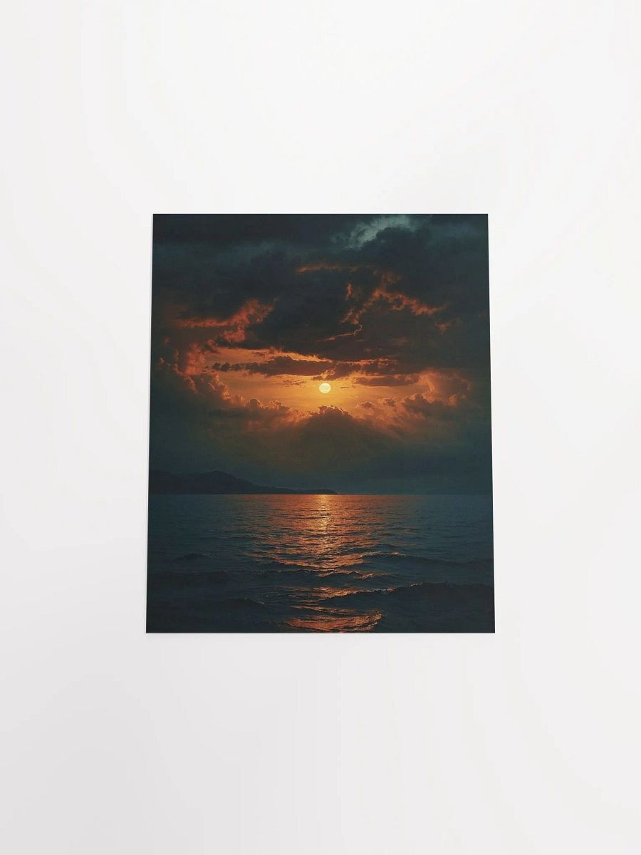 Sunset Seascape Poster product image (40)