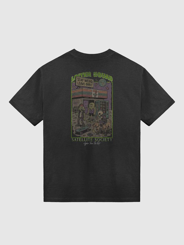 Loiter Squad Faded Oversized Tee product image (2)
