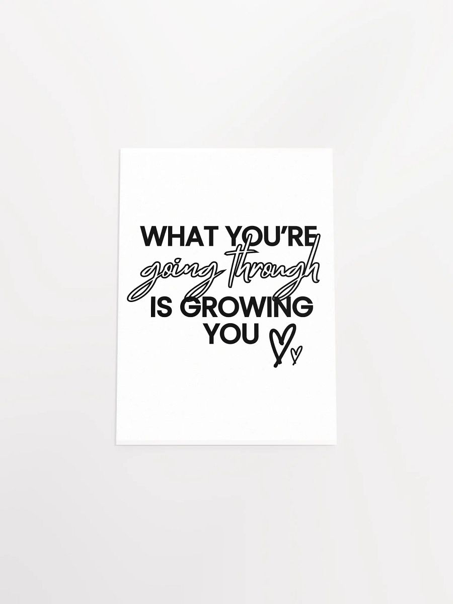 Wall Art 'What You're Going Through' Motivational Poster product image (7)
