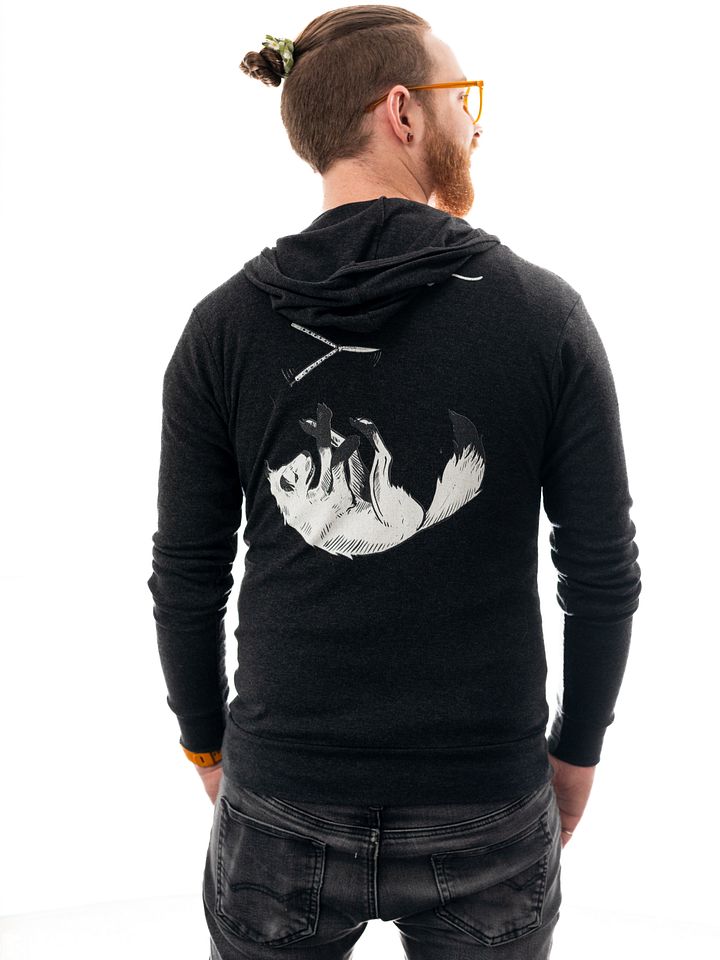 Flipping Fox Zip Hoodie product image (1)