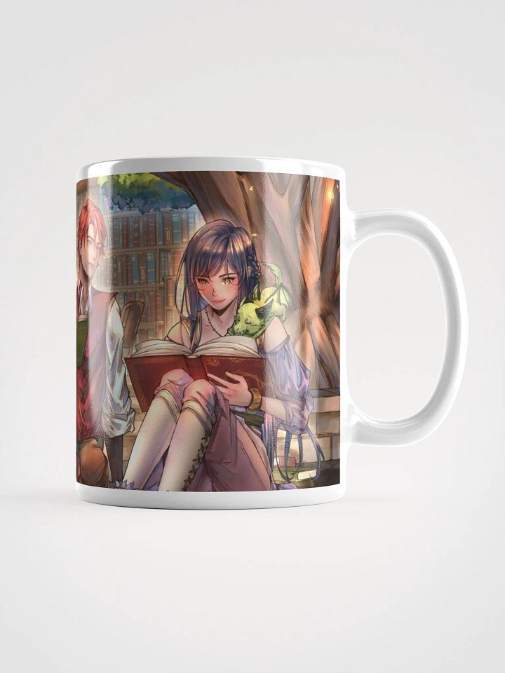 Cozy Library White Mug product image (1)