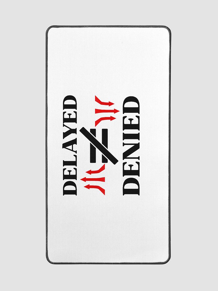 Delayed Not Denied Desk Mat product image (2)