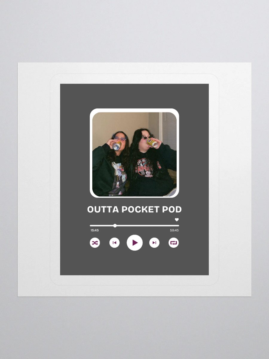 Outta Pocket Pod Sticker product image (1)