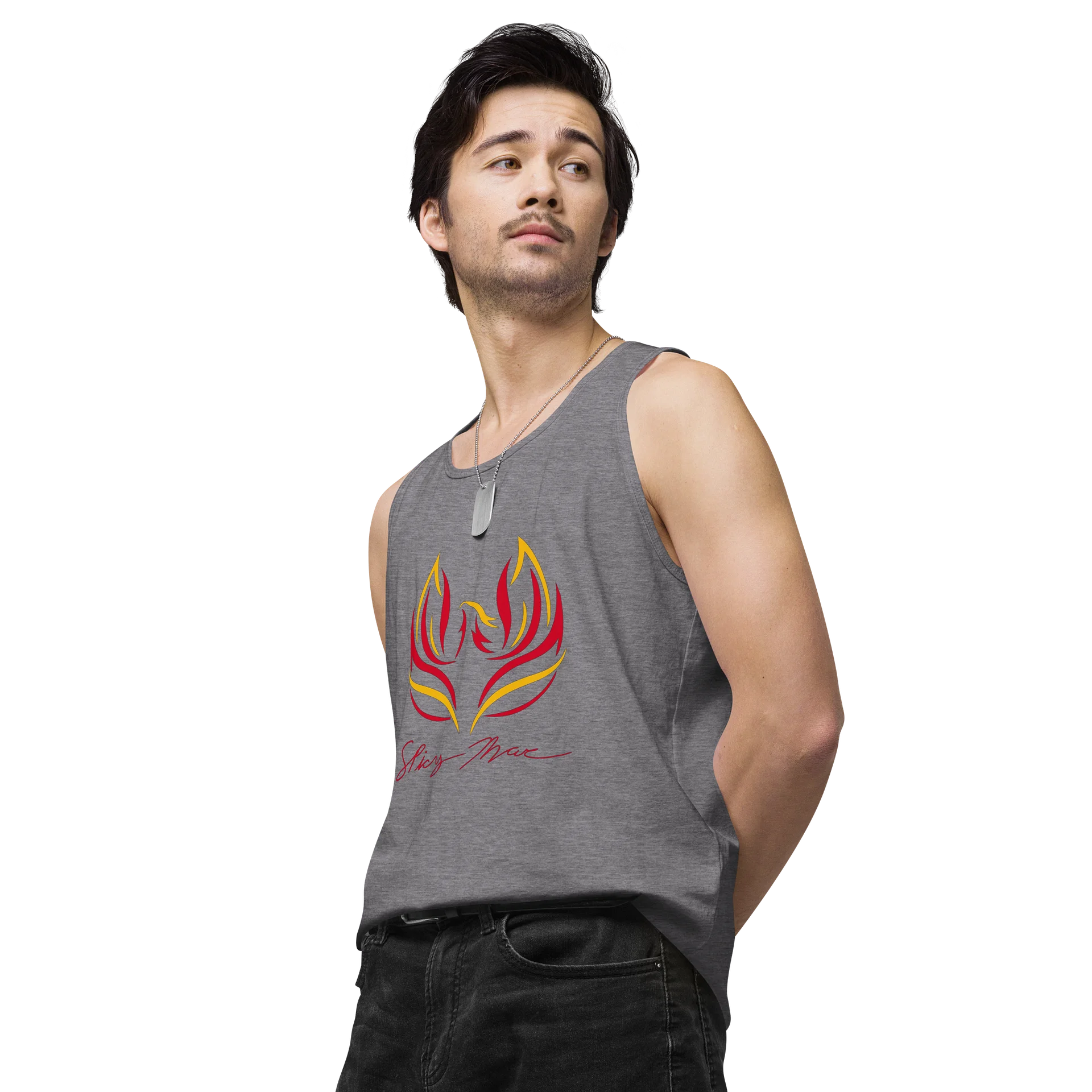 Phoenix Flame Men's Tank Top product image (4)