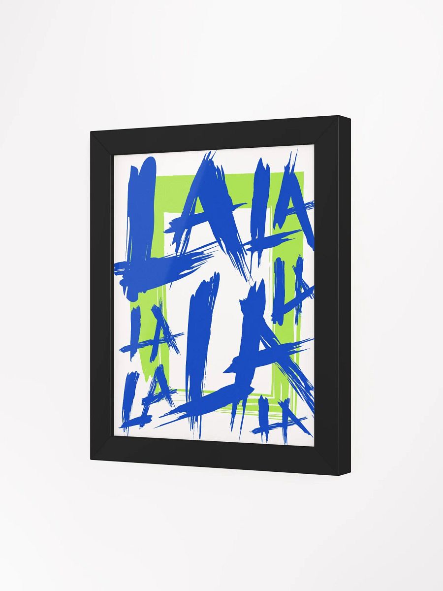 La La La Framed Matte Poster product image (39)