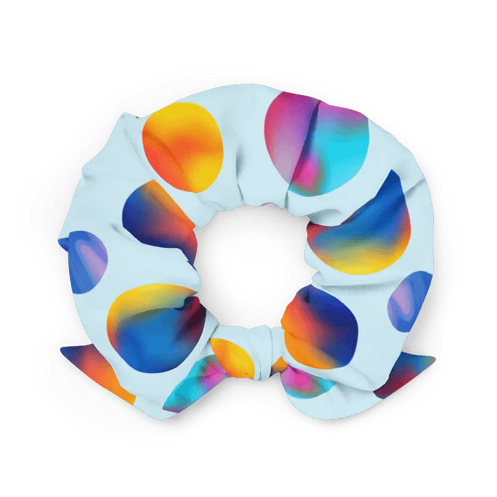 Gradient Circles All-Over Scrunchie product image (1)