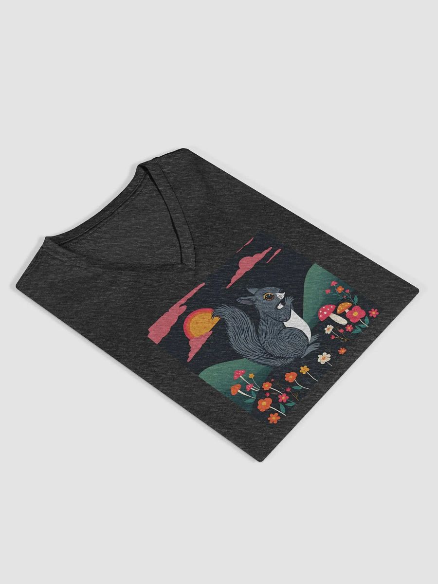 Enchanted Squirrel Meadows Women's V-Neck Tee product image (4)