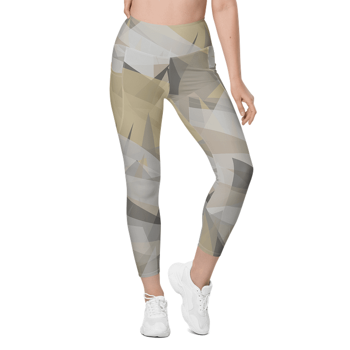 Geometric Movement Pocket Leggings product image (1)